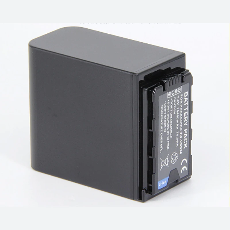 10400mAh for Panasonic VW VBD98 Battery PX298 HC MDH2 3 DVX200 EVA1