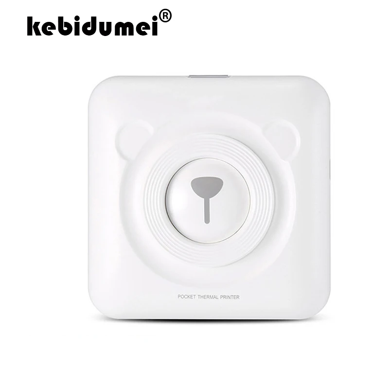 Мини POS портативный принтер карманный мобильный фотопринтер термальный Bluetooth 58
