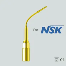 PN3DT, DIAMANTE Y TITANIO PLATEADO PUNTA ESCALADOR dental oral higiene PARA PERIO, instrumento dental, para blanquear los dientes