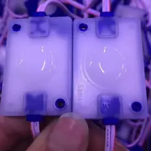 Супер яркий 220LM светодиодный модуль 2,4 W рекламные Световые модули IP65 водонепроницаемый DC 12V светодиодный светящиеся подвески канал буквы L