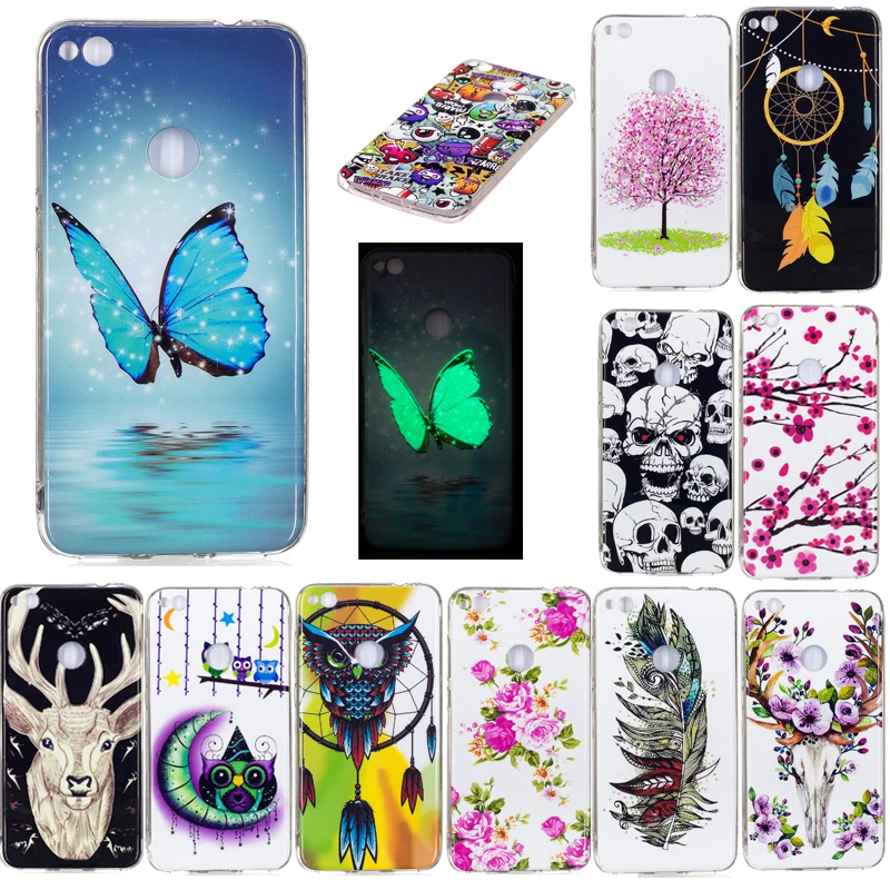 

SuliCase Huawei ALE L21 P8 Lite Case Luminous Cartoon Silicone TPU Cover Case for Huawei Ascend P8 Lite ALE-L21 ALE-L23 ALE-L04