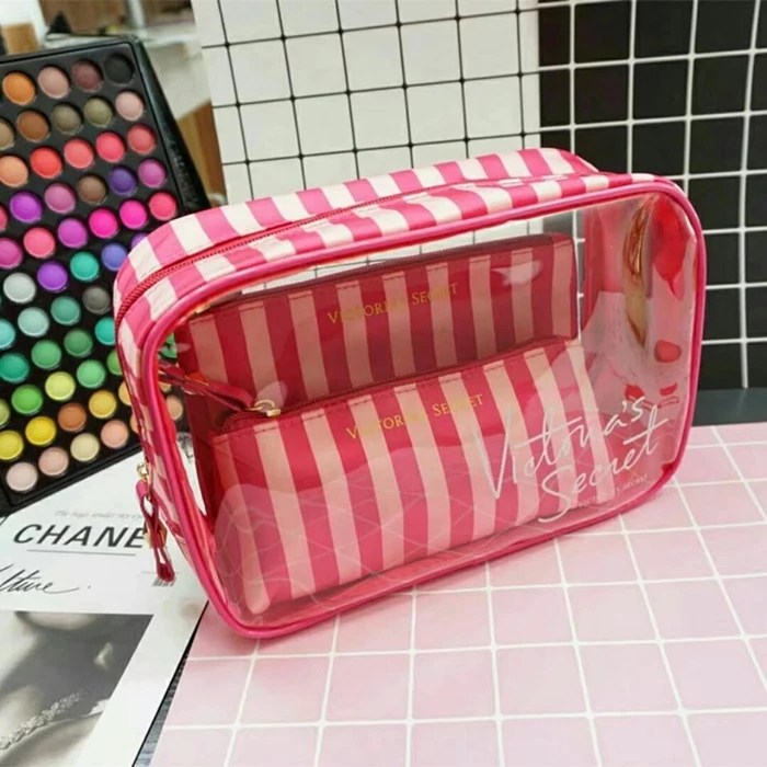 

Three sets of cosmetic bags in Europe and America