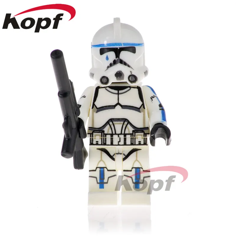 Одиночная строительные блоки космические войны Rey A wing pilot Hoth Rebel Max Rebo Han Solo Anakin Storm фигуры Детские игрушки PG8145 - Цвет: PG815 Without Box