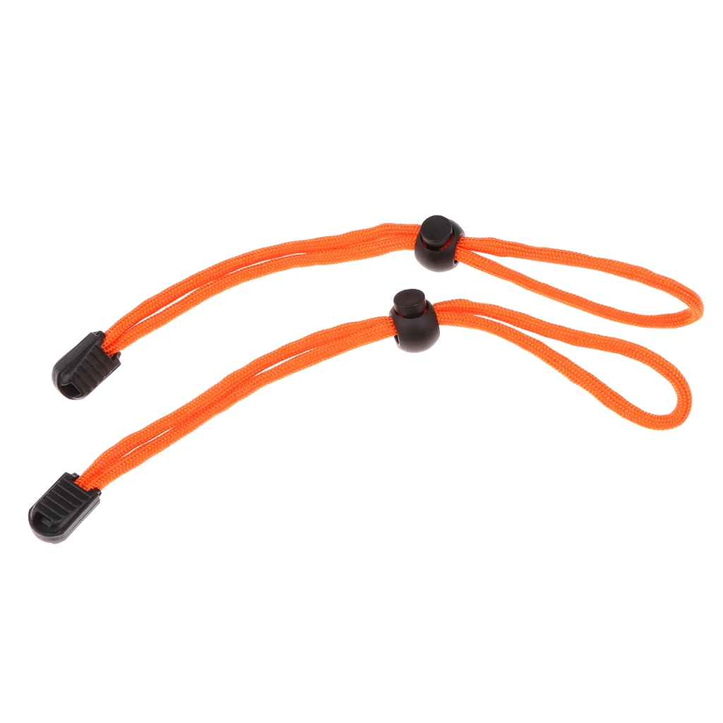 Perfeclan 2Pcs Adjustable Scuba Dive Snorkeling Spare Repair Wrist Lanyard Strap Guitar Instrument Cable