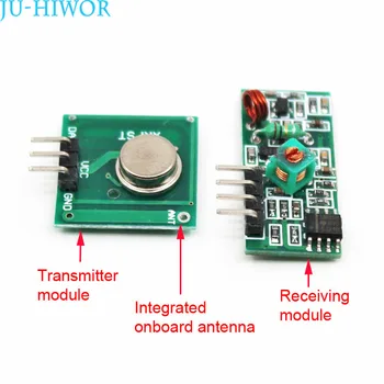 

315M Super Regenerative Wireless Transmitter Receiving Module Burglar Alarm Transmitter Receiver 315 Frequency For Arduino