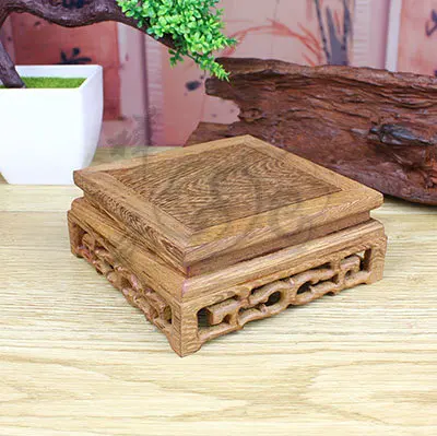 

Mahogany base rectangle crafts decoration base scupseat wenge teapot pallets base