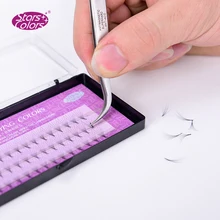 50 коробок/Лот, 0,07 мм, C Curl, толщина, искусственный шелк, Ресницы 8-12 мм, 6D, шелковые накладные ресницы, высокое качество, наращивание макияжа