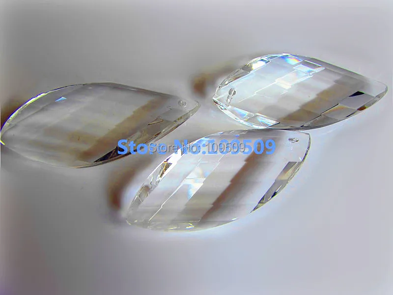20 шт 63 мм прозрачный свингер Кристалл Призма SunCatcher фэн шуй многолицевая