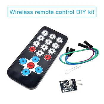 

New Hot Infrared IR Wireless Remote Control Module Kits DIY Kit HX1838