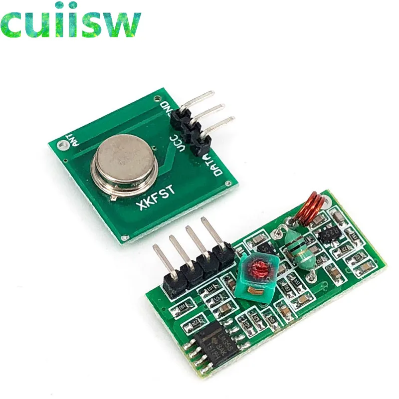 10lot= 10pair (20pcs) 433mhz Rf Transmitter And Receiver Module Link ...