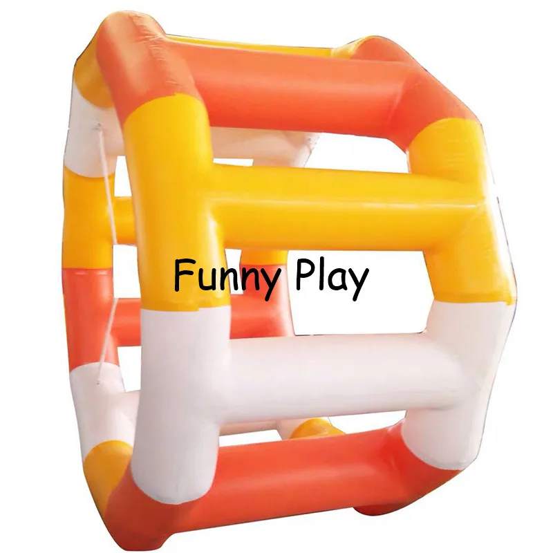 Водный парк игры торговый центр игровая площадка колесо ролик надувной водный ролик мяч для детей, детская ходьба на водяной шар