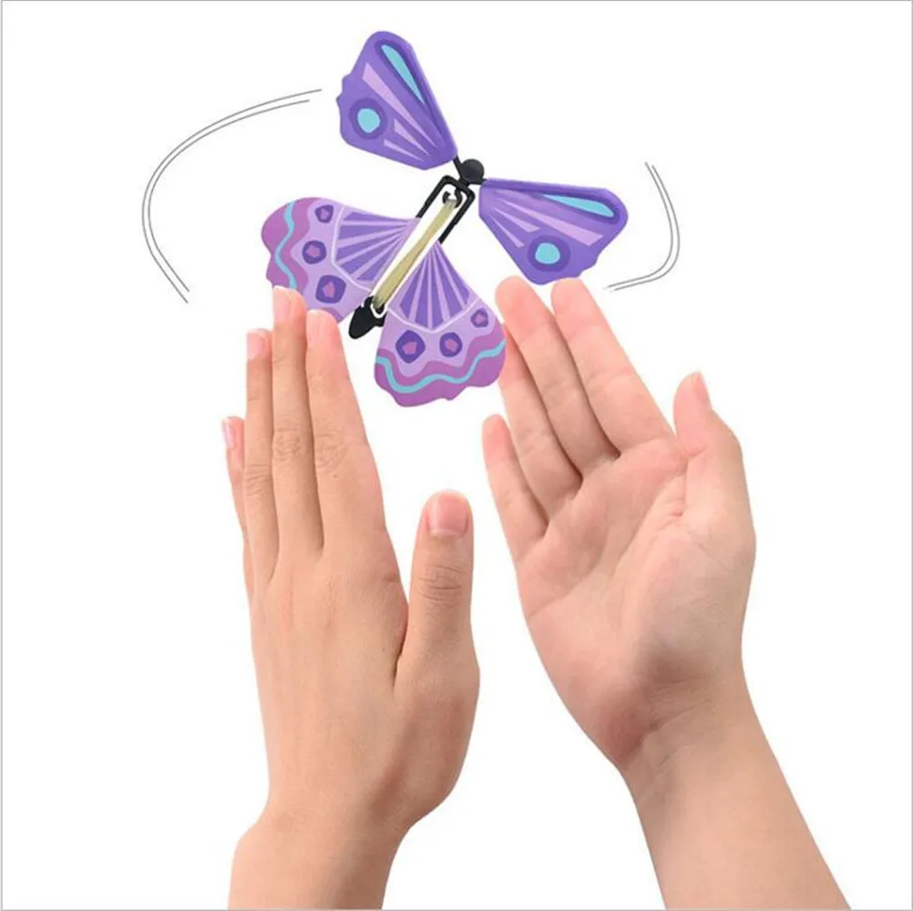 10cmx10cm Exclusive Magic Flying Butterfly Easy To Do Magic Tricks