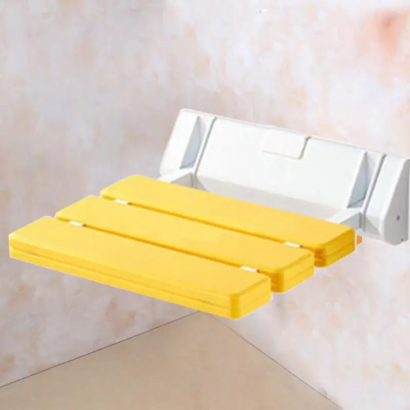 

Wall Mounted Shower Seat Bench Shower Folding Seat Stool Bath bathroom stool Commode Toilet Chairs 32x32cm ABS Plastic