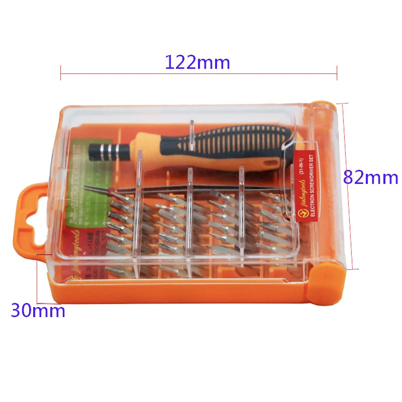 Инструменты для ремонта 32 в 1 Набор прецизионных отверток для разборки планшетов, телефонов, компьютеров, ноутбуков, ПК, часов, мини-инструментов для ремонта