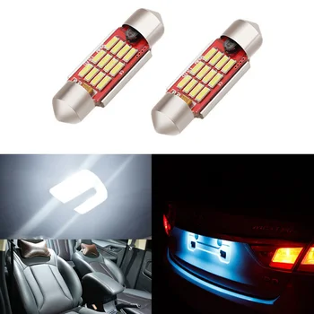 

2pcs C5W C10W CANBUS Error Free Car Festoon LED Bulbs Interior Light for Lada Grant 4x4 Niva Xray Kalina Priora Vesta Largus