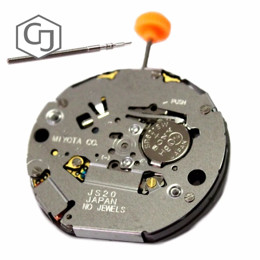 

MIYOTA JS20 Quartz Watch Movement with Day At 3 Position MO1057A