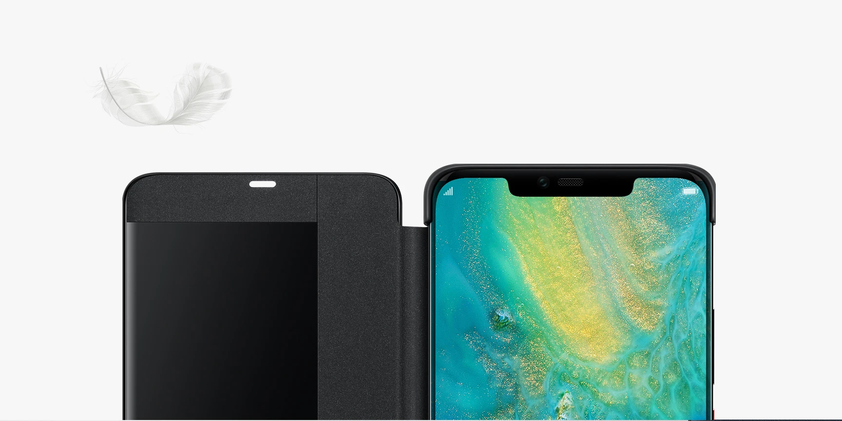 Оригинальный чехол книжка для Huawei Smart View защитный Mate 20 pro Mate20|Бамперы| |
