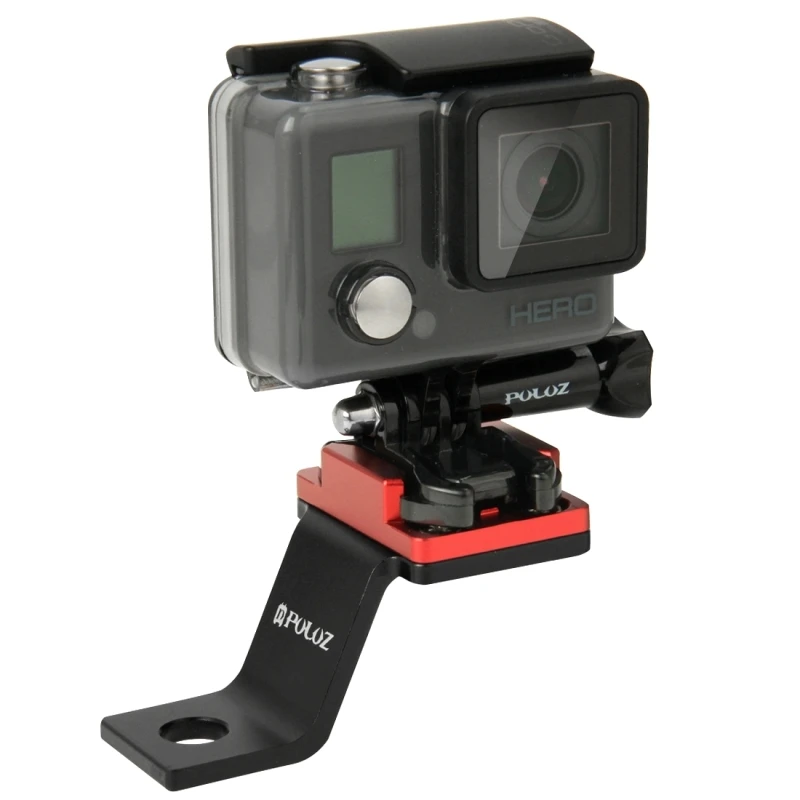 PULUZ для Go Pro Hero 5 мотоцикл горный велосипед Зеркало заднего вида металла с фиксированным кронштейном для мотоцикла для Gopro Hero5 Камера аксессуары