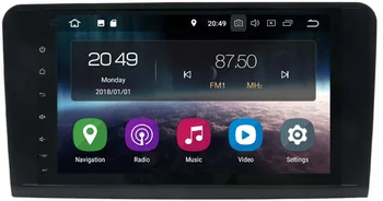 

2Din 9 Inch Android 9.0 PX30 Car NO DVD Player For Mercedes Benz GL ML CLASS W164 ML350 ML500 X164 GL320 4G RAM 4GWIFI GPS Radio