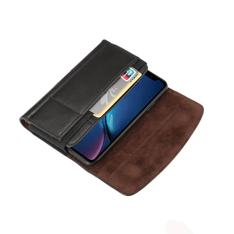 Универсальный кожаный чехол для Samsung S30 S20 S10 S9 S8 plus Note 20 10 9 8 с держателем карт и