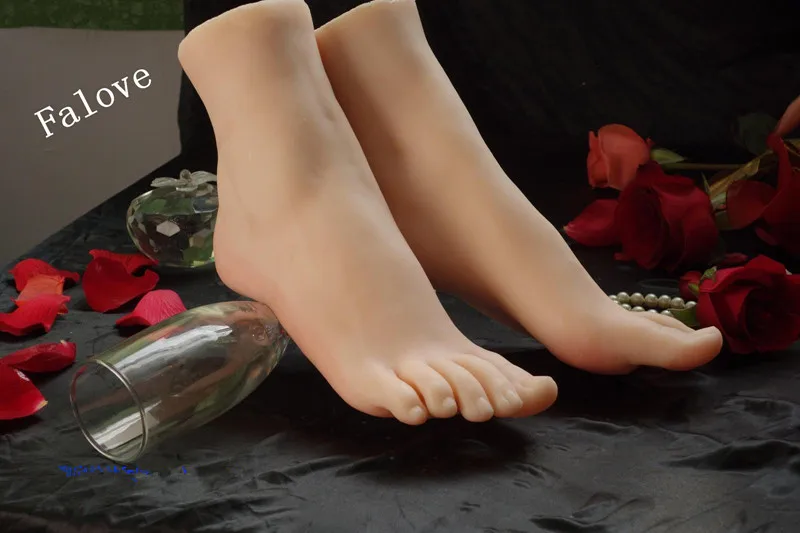 

Free Shipping!! New Arrival High Quality Silicone Mannequin Foot Model Silicone Foot Manikin For Sale