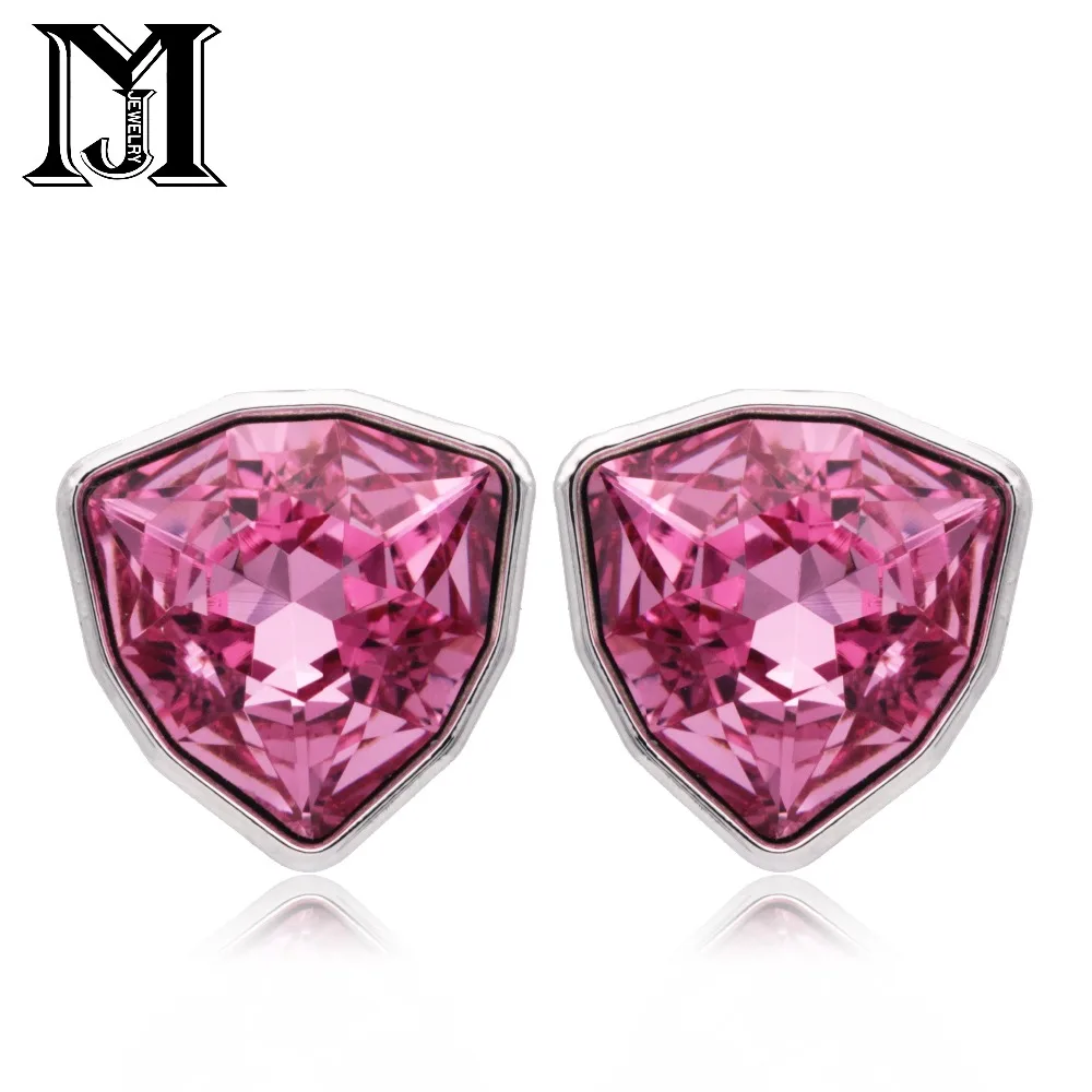 JiaMu Модные Swarovski маскирующие солнечные очки с цветными украшением в виде