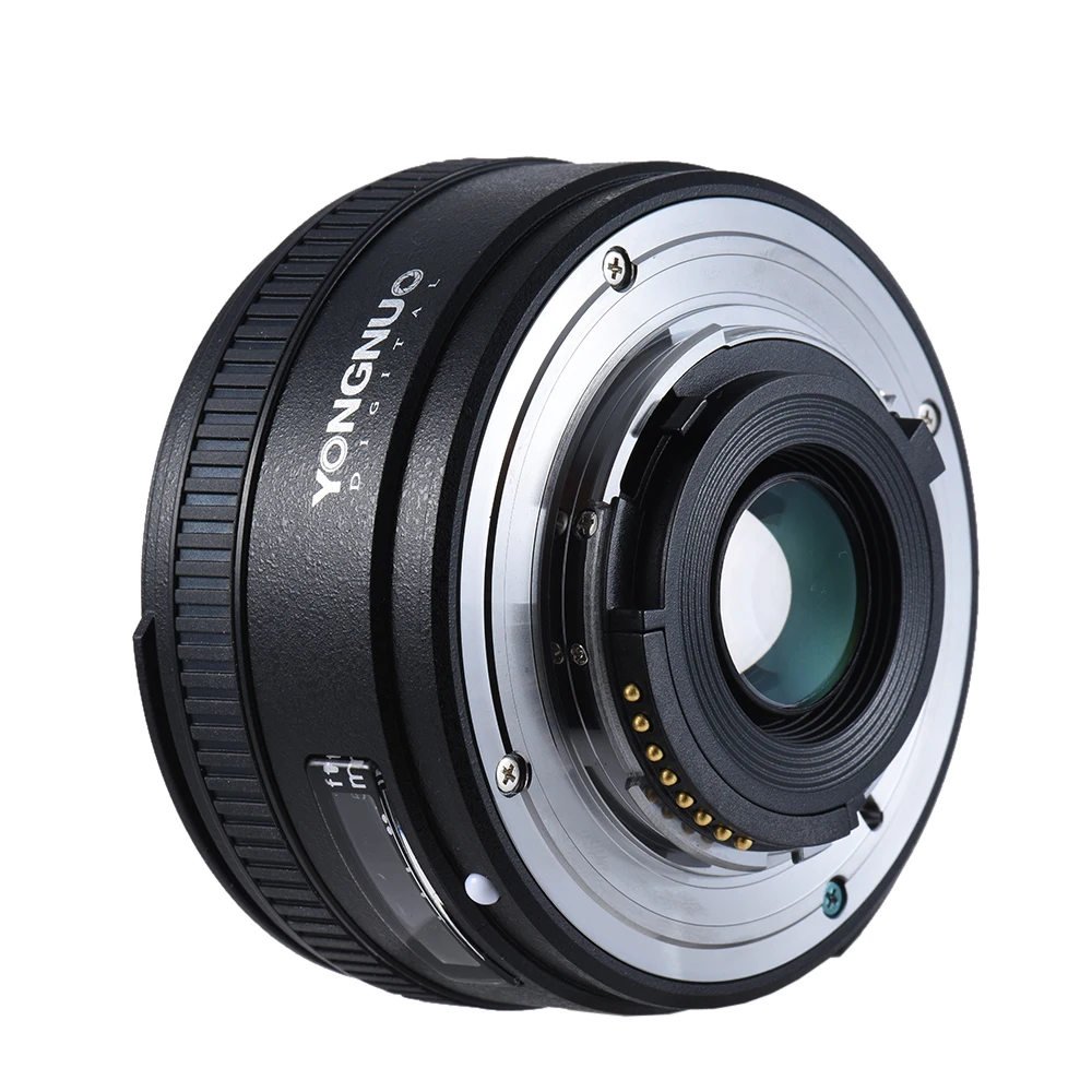 Объектив YONGNUO YN40mm F2.8N 1:2. 8 Стандартные установленные премиальные объектив AF MF авто ручной фокус легкий вес для камеры Nikon DSLR