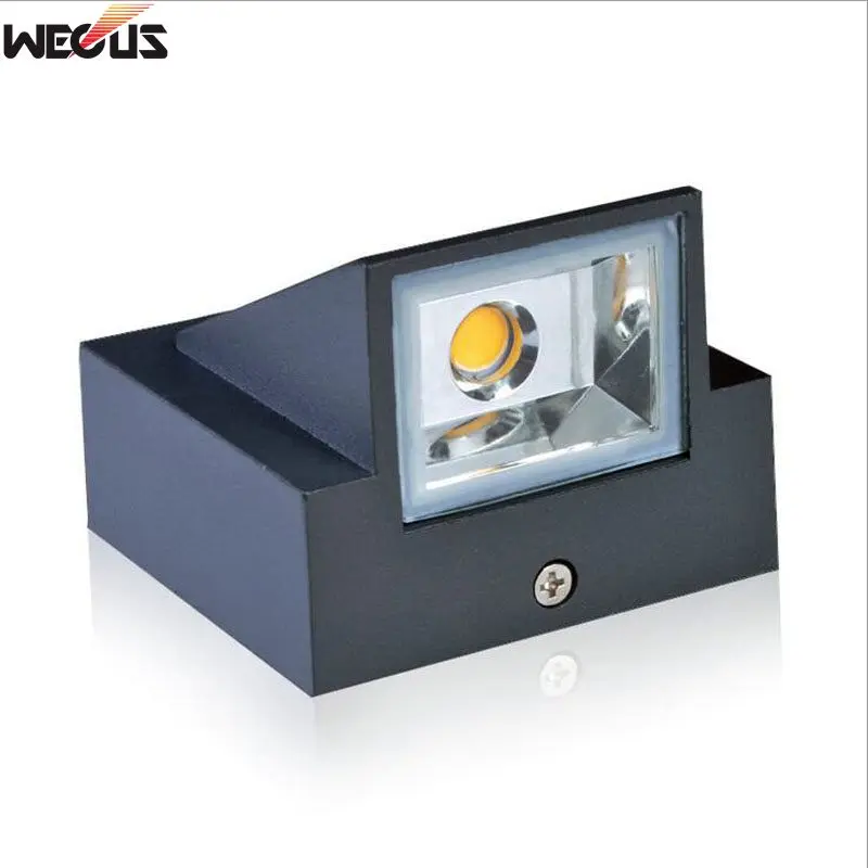 Outdoor waterproof (IP65) wall lamp, die-cast aluminum, AC90-265V 3W