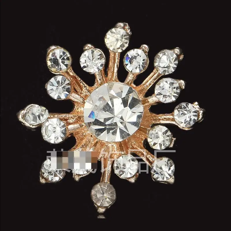 

10 Pieces Pearl Rhinestone Flower Heart Metal Findings For Jewelry Making Supplies Diy Decoration Materials Handmade Accessories