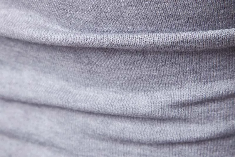 ENV Для мужчин ST Новинка 2017 года Осенняя мода свитер для повседневной носки v-образным вырезом сплошной Цвет Slim Fit Вязание теплые Для мужчин