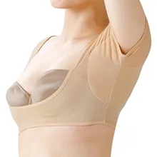 1 шт. в форме футболки впитывающие подушечки для пота Многоразовые моющиеся подмышечные подмышки впитывающие подушечки против м вес модели составляет до 60 кг