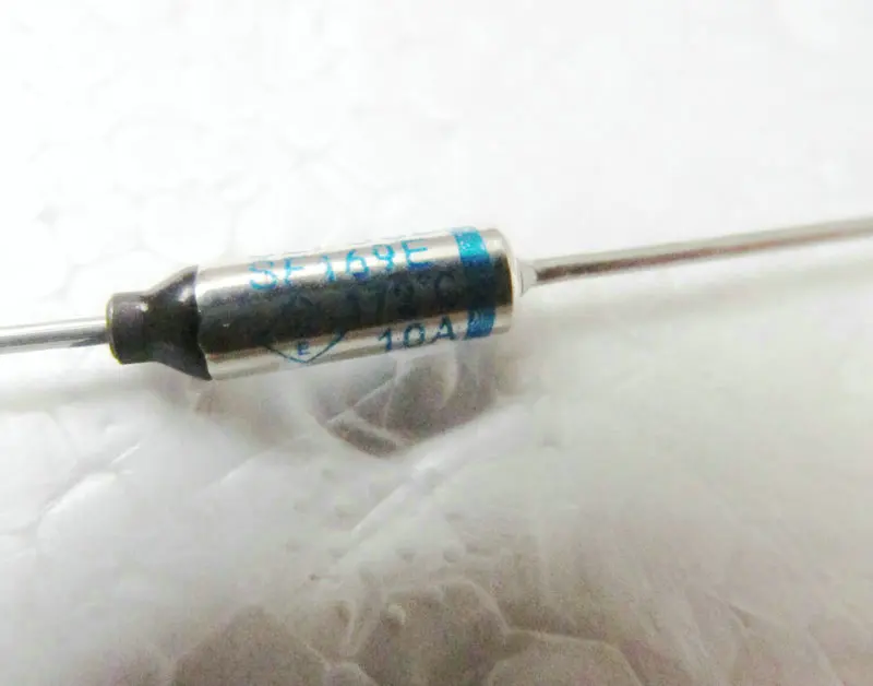 

four / 4 pieces 172 Degree SEFUSE Thermal Fuse 172 C cut off TF SF169E Cut-off 250V 10A , new