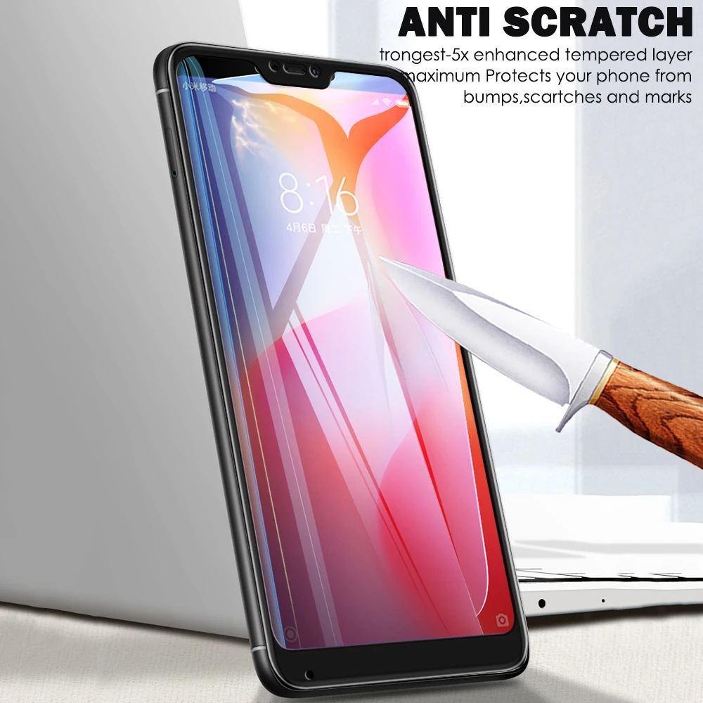 SUNDATOM-Redmi-6-6A-Pro-5D-Tempered-Glass-Screen-Protector-Protective-Full-Cover-For-Xiaomi-Redmi6 (4)