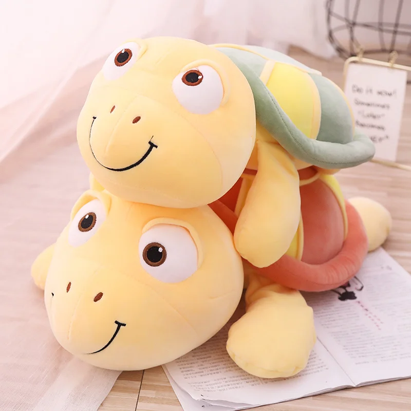Милая черепаховая плюшевая игрушка мягкая подушка для животных Kawaii мультяшная