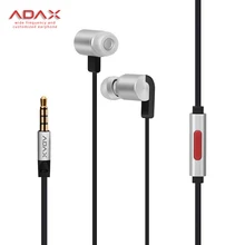 Newest earphone Broadband original HT06 Bass Stereo Wired In-Ear earphones with microphone for ios android with High-end box