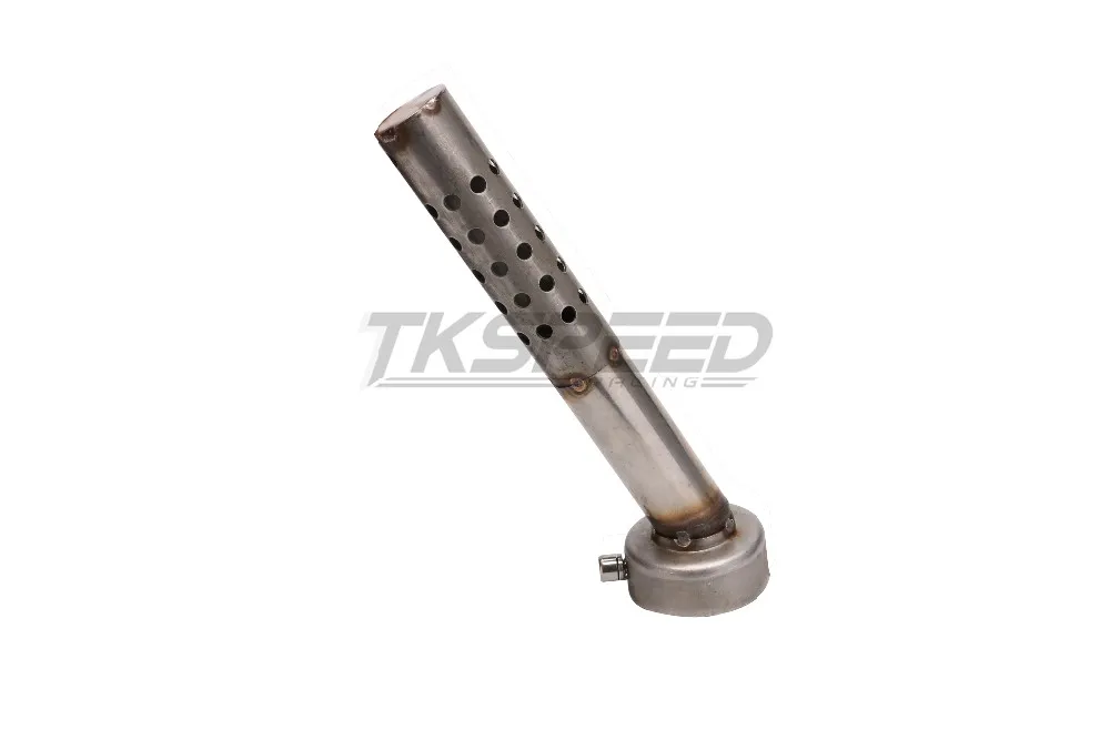 FREE SHIPPING New Metal Motorcycle Angled DB Killer Bend Muffler Exhaust Silencer Diameter 48mm Length 190mm