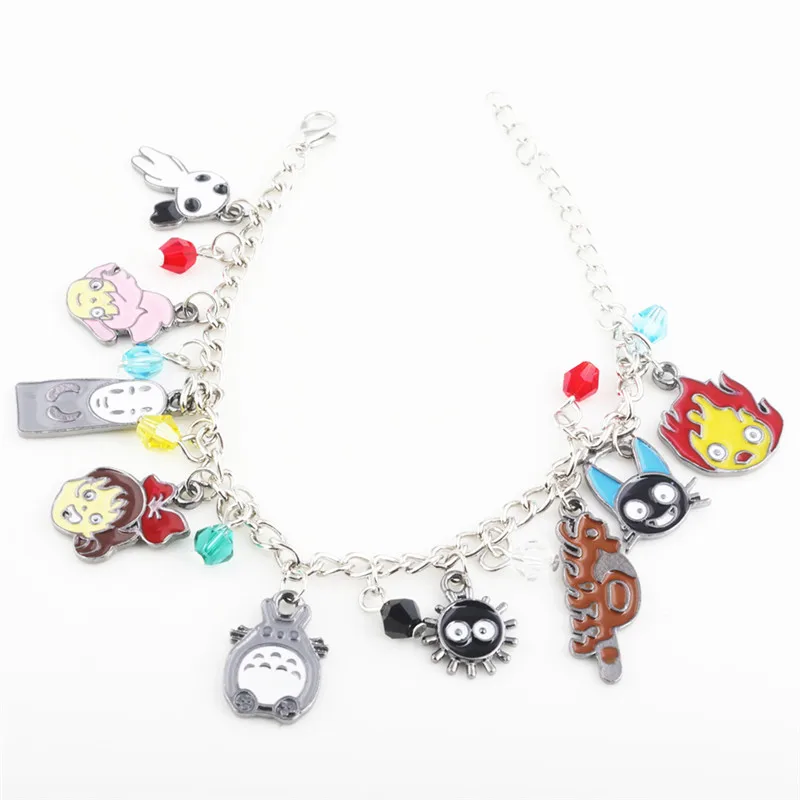 

Fashion Jewelry Anime Kiki Delivery Service Glamour Crystal Bracelet and Bracelet Tonari No Totoro Bracelet Girl Female