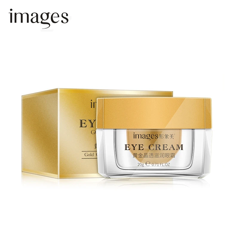 IMAGES Golden eye cream Anti-Puffiness Remove Wrinkles  Dark Circle  Hyaluronic Acid Eye Patches Skin Care Moisturizing