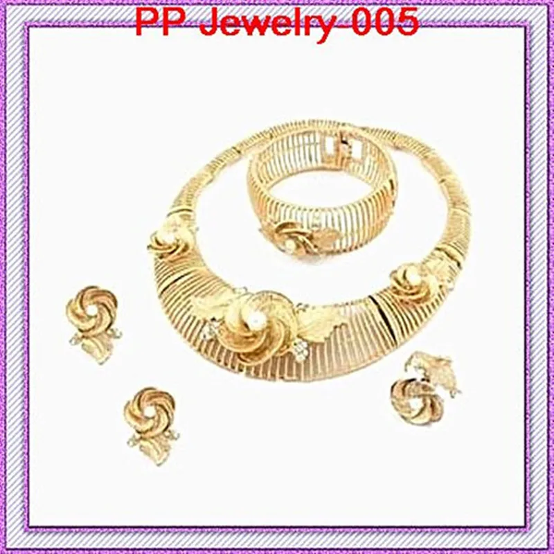 flower wedding jewelry sets