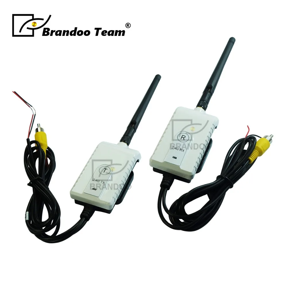 

2.4G Wireless Video Transmitter & Receiver for Car Reversing Cameras Kits