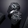 New Youpin outdoor Double display digital watch Original imported movement Multi-function dial Dual time display waterproof ► Photo 3/6