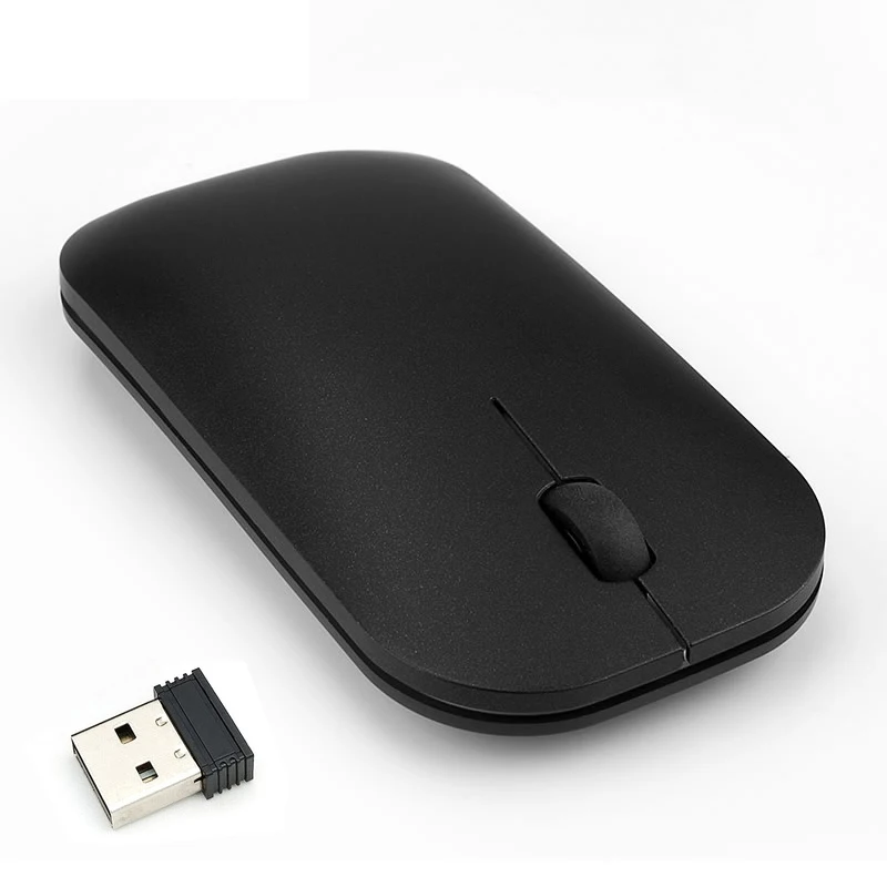 

2.4G USB Wireless Silent Button Gaming Mouse Rechargeable Ergonomic Optical Mouse For Macbook Lenovo Asus Dell HP Computer Mice