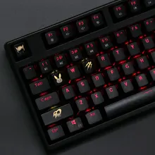[Keycaps] 4 клавиши Overwatch gamer theme keysets подсветка OW keycaps ABS etched Keycap shine-сквозная для механической клавиатуры ANS