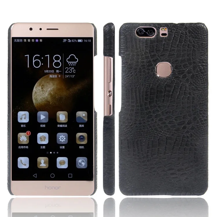 

subin Back Cover For Huawei Honor V8 Artificial Leather With Crocodile Skin Printing Phone Case For Huawei Honor V8 5.7 Inch