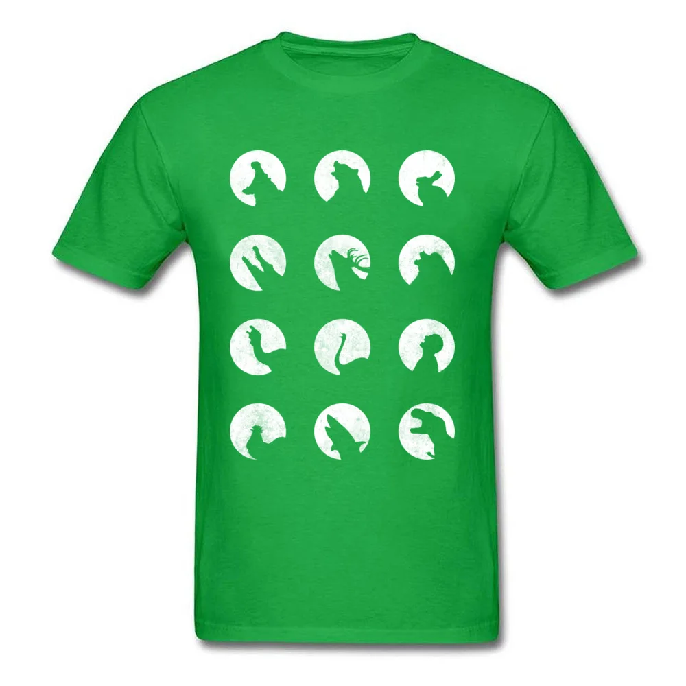Wolfs Night Off Hip Hop Short Sleeve Printed T-shirts Pure Cotton O-Neck Men Tees Personalized T Shirt Summer Autumn Wolfs Night Off green