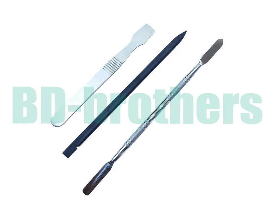 US $443.91 Good Quality 3 In 1 Repair Tools Rods Opening Pry Metal Tablet Disassemble Professional Mobile Phone Spudger For iPhone 600sets