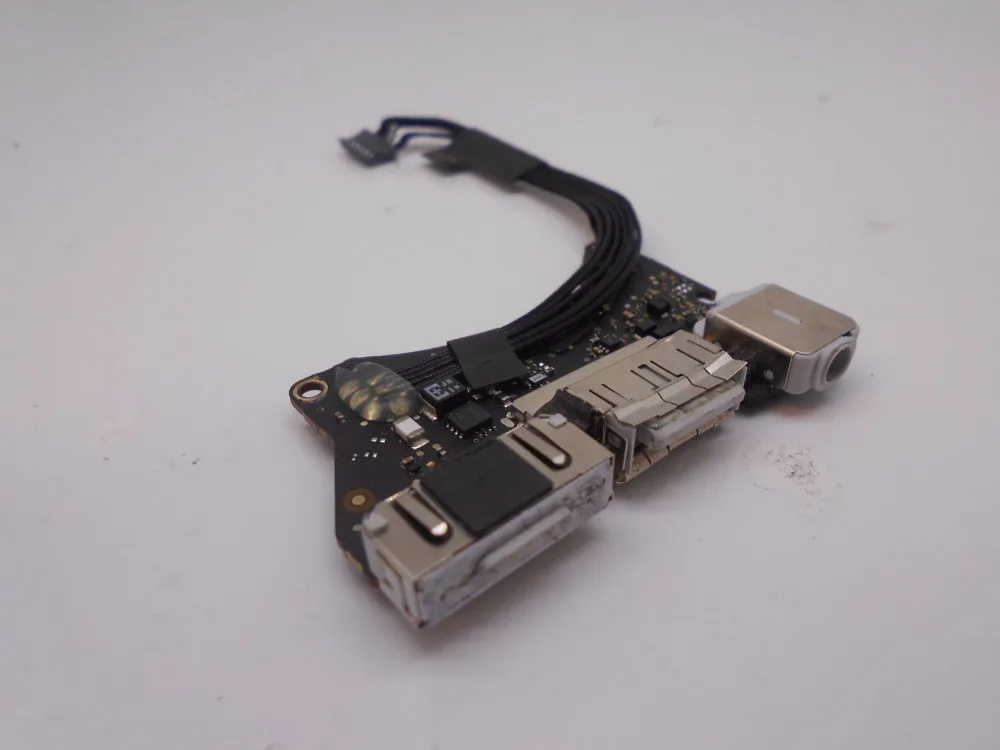 For Macbook Air 11 A1370 Mid 2011 Audio Jack + USB DC Board + Ribbon 821-1340-A 129.