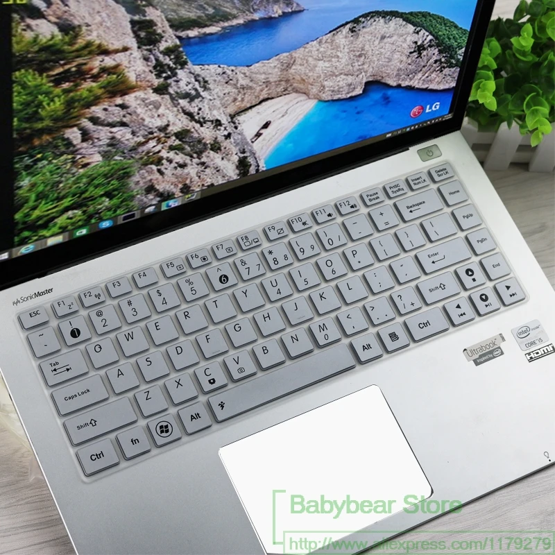 Силиконовый гель для Asus чехол для клавиатуры протектор кожи ноутбука Asus Vivobook S46Ca S400Ca S400Ca X402C сенсорный ультрабук для 14 дюймов