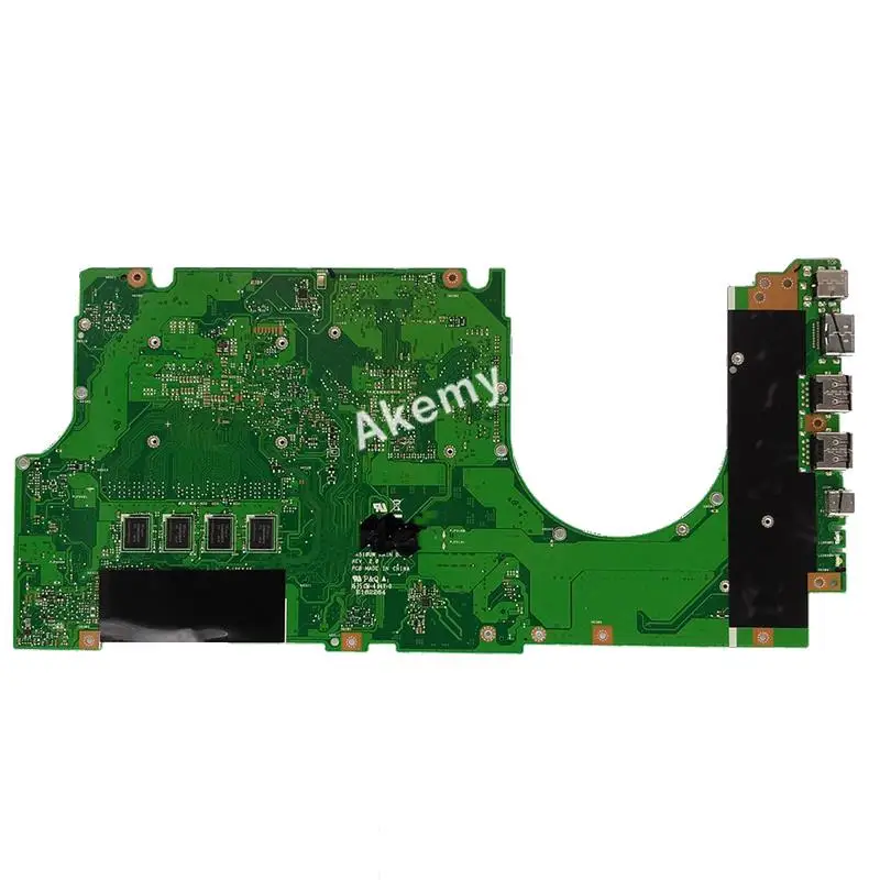  AK with I7-6500U 8GB/RAM UX510UW laptop Motherboard For ASUS UX510 UX510UX UX510UXK UX510UW UX510UW