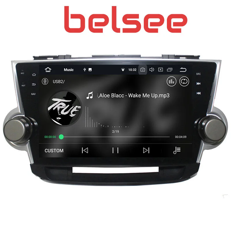 Belsee 10 1 Android 8 0 головное устройство Радио автомобильный стерео GPS навигация